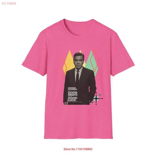 เสื้อยืดวินเทจพิมพ์ 'Good Luck and Night' ผ้าฟอก (washed) ระบายอากาศได้ สไตล์สตรีทแวร์ ใส่สบาย ยืดเล็กน้อย