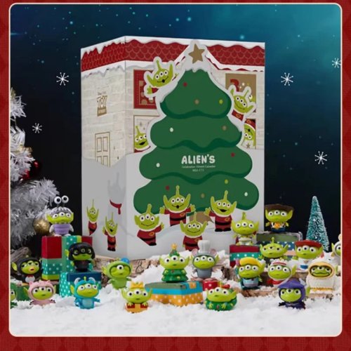 Адвент-календарь Toy Story «Инопланетянин» – мини-фигурки для декора стола, разные модели – новогодняя/рождественская декорация и подарок для девочек