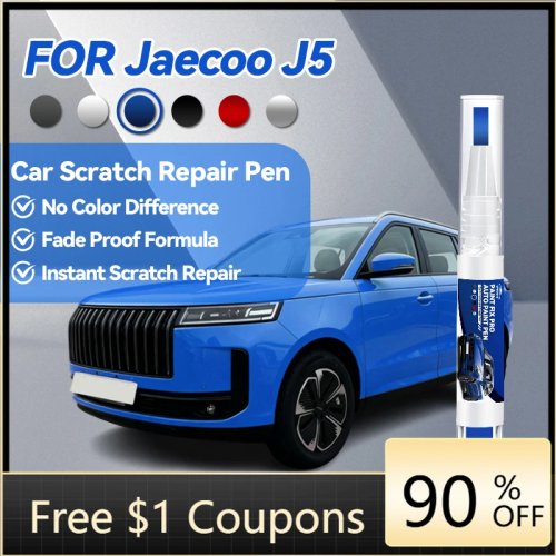 Bút Chấm Sơn Xe JAECOO J5 – Sửa Vết Trầy, Chấm Sơn Tự Làm (Xám/Đen/Trắng/Đỏ)