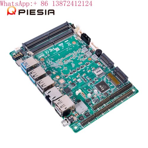 Piesia 3,5" Industrie-Embedded Mainboard für AGV/AMR-Roboter – Intel Core Ultra 9 (185H/155H), 2x LAN, 6x COM, 2x DDR5
