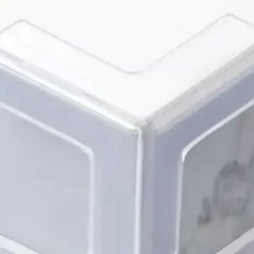 Juego de 4 protectores de esquina transparentes de goma para muebles — protector de bordes para bebés