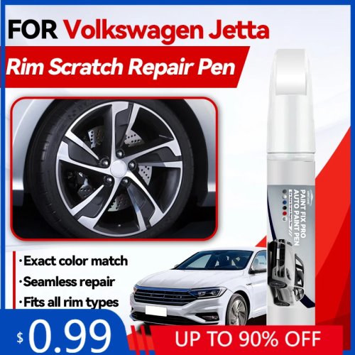 Pennarello ritocco vernice per mozzo ruota Volkswagen Jetta (A1–A7) – ripara cerchi, compatibile 1979–2025