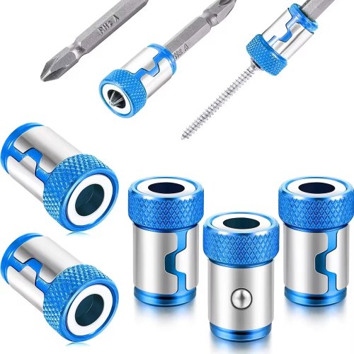 Magnetische Schraubendreher-Bits mit Magnetring 1/4 (6,35 mm) für elektrischen Schraubendreher