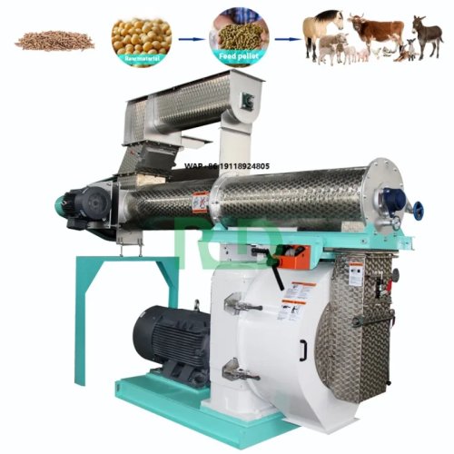 Feed pellet machine for grass/forage — 1t/h, 2t/h, 5t/h, 10t/h animal feed pellet mill granulator (small & large scale)