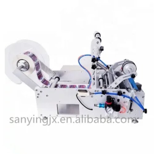 Máy dán nhãn bán tự động để bàn SY-190 cho chai tròn - hiệu suất cao