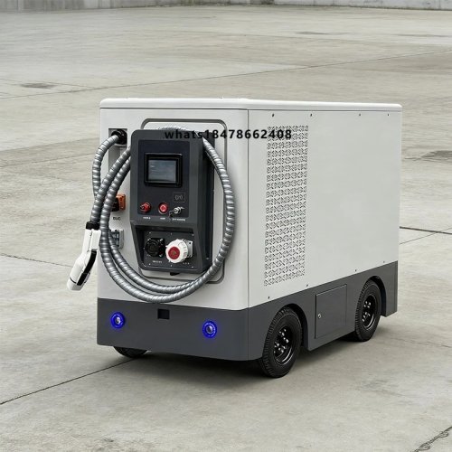 Estação de carregamento portátil para veículos elétricos — carregador para automóvel / coluna de carregamento