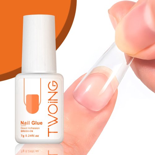 Cola para unhas 7 g super forte – Para tips, unhas acrílicas e press-on, fixação de longa duração