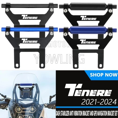 Uchwyt GPS antywibracyjny do YAMAHA Tenere 700 (T7/T700) 2020–2024 — stabilizator deski rozdzielczej