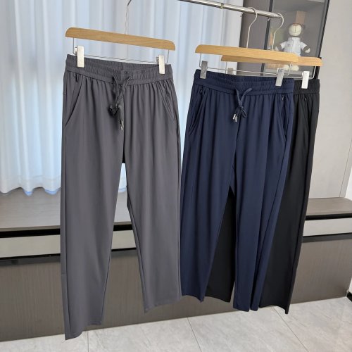 Herren Casual-Hose mit elastischem Bund – Leicht, atmungsaktiv, knitterfrei, lockere sportliche Passform (Frühling/Sommer)