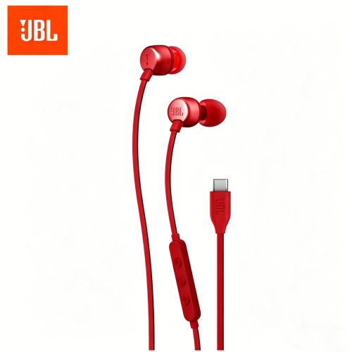 JBL TUNE 310C Wired In‑Ear Headphones with USB‑C, Built‑in Microphone and Silicone Ear Tips