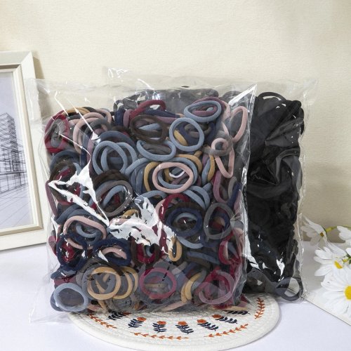 High-elastic hair bands for women & girls — scrunchies, hair ties for ponytails