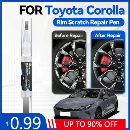 Pennarello ritocco vernice per Toyota Corolla – Bianco 070/089 – Ripara graffi, ritocco vernice auto