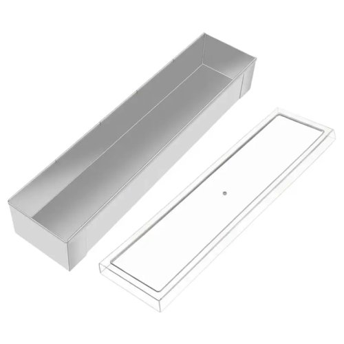 Rectangular Tiramisu Mold — Long Removable Mousse Cake Pan