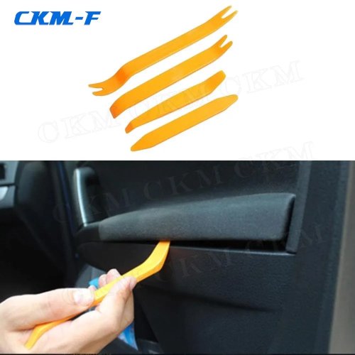 Kit d'outils pour démontage de garnitures et clips de porte auto — spatules plastiques pour panneaux intérieurs et démontage autoradio