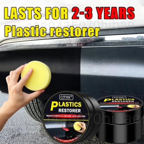 Restaurador de Plásticos para Coche "Back to Black" — Brillo y renovador para plástico, molduras y cuero, pulimento y recubrimiento