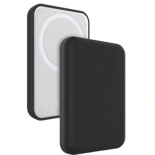 غطاء حماية من TPU أسود لـ Apple MagSafe Battery Pack (باور بانك لاسلكي MagSafe)