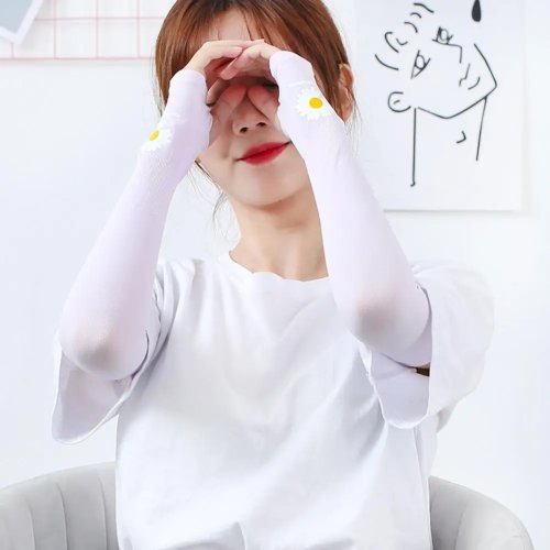 1 đôi ống tay chống nắng UV – vải mát 'ice', ống tay bảo vệ khỏi tia mặt trời cho hoạt động ngoài trời