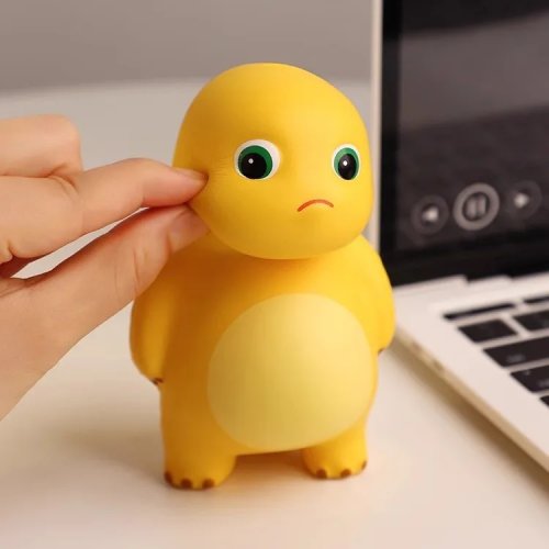 Squishy sandía realista de rebote lento — suave, sensación tipo lodo, superficie auto-limpiante, lavable y reutilizable; juguete para aliviar el estrés