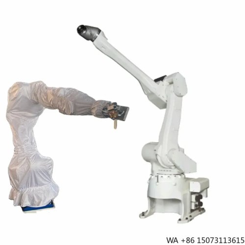 Braço manipulador robótico para pintura económico, carga útil 25 kg, alcance 2490 mm, inclui fato de proteção