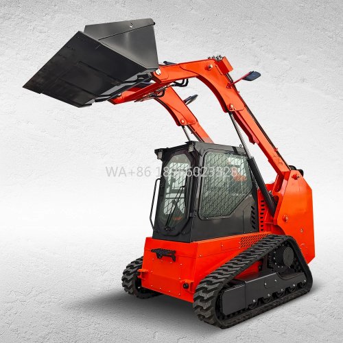Mini-chargeuse skid-steer haute efficacité avec accessoires multiples — mini-chargeuse polyvalente pour chantiers et espaces verts