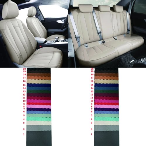Coprisedili auto in pelle PU su misura per Lexus NX300h/UX/GS/IS250/CT200h/ES300h con cuscino lombare