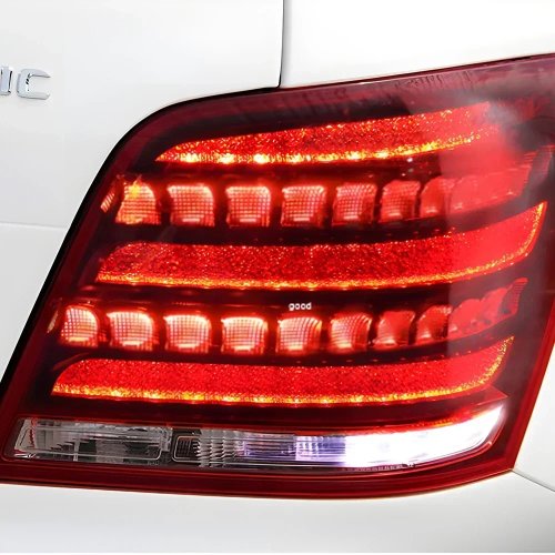 Set fanali posteriori LED con frecce dinamiche per Mercedes‑Benz GLK (2007–2015) — compatibile con GLK200/220/250/280/300