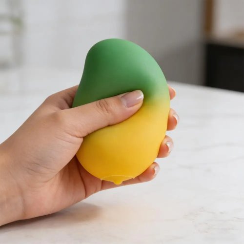 Squishy mango antiestrés – Juguete sensorial 'slow rising' para niños y adultos