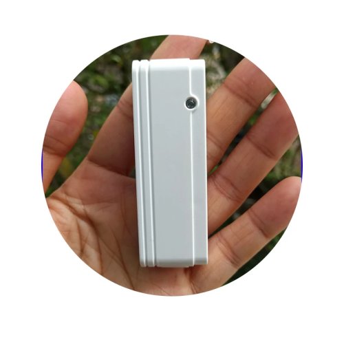 Mini Funk-Vibrations-/Glassbruchsensor 433MHz/868MHz – Schocksensor für Fenster/Türen, kompatibel mit Focus-Alarmsystemen