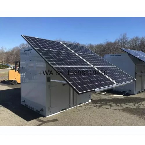 Estação de Energia Portátil com Painéis Solares — Bateria de Armazenamento, Gerador Solar Portátil