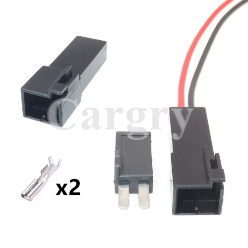 Connettore/presa climatizzatore auto HSR7021 – ricambio 2 poli non sigillato (HSR7021-2.3-21 / 2.3-11, 6098-0060)