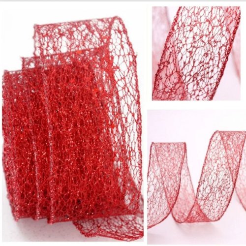 Ruy băng trang trí cho cây thông Noel – phụ kiện trang trí Giáng sinh