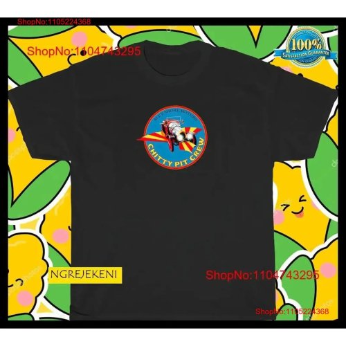 T-shirt 'Chitty Bang' com logo Broadway Musical — estilo vintage lavado, estampa americana divertida, confortável. Tamanhos S–5XL