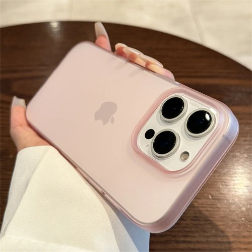 غطاء سيليكون شفاف مطفي ناعم مع حافة ممتصة للصدمات، مضاد للصدمات — متوافق مع iPhone 8 / X / XR / XS / XS Max / 11 / 12 / 13 / 14 / 15 / 16 (يشمل Pro/Max/Plus)