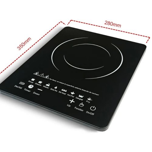 Placa de indução cerâmica 110V/220V multifunções — alta potência e inteligente para hot pot e cozinha