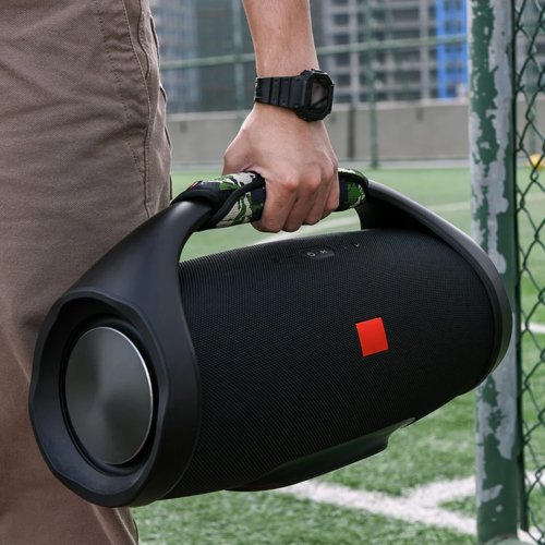 Gepolsterter Tragegurt mit haftendem Handgelenkpolster – universelles Zubehör für kabellose Lautsprecher, passend für JBL Boombox 3/2/1