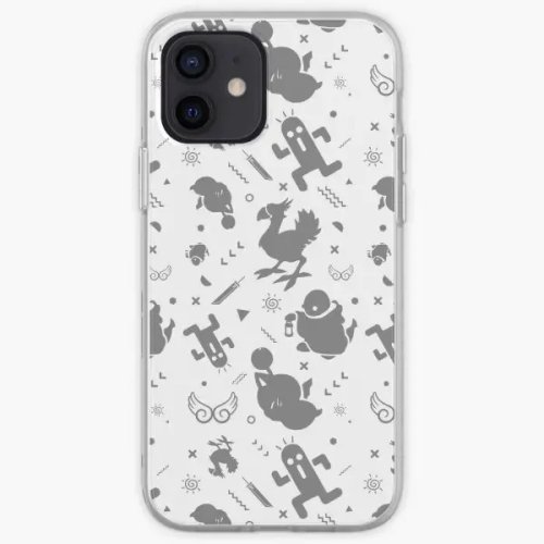 غطاء صلب لهاتف iPhone طراز Final Fantasy Medley قابل للتخصيص، متوافق مع iPhone 6/6S/7/8/Plus، X/XS/XR، 11/12/13/14 (Pro/Max/Mini)