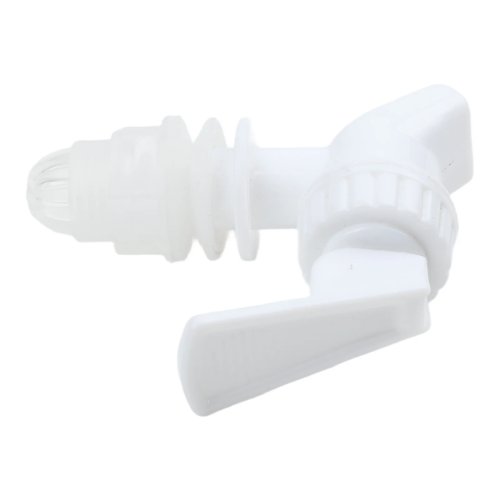 Grifo plástico rosca 15 mm para botellas — Pico para bebidas, tanques de agua y uso exterior