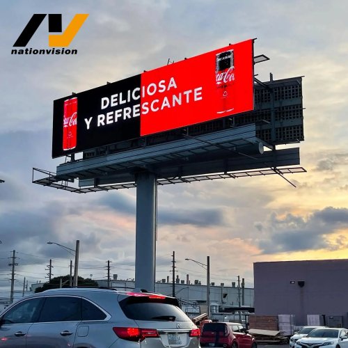 P10 Outdoor Waterproof LED Display (IP65) – 10mm Pitch Digital Signage for Shopping Malls, Retail & Elevators | SDK Included