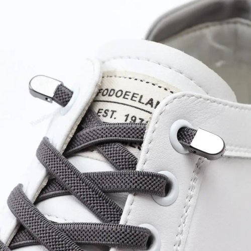 Elastische Schnürsenkel ohne Binden, flach, für Sneaker – Kinder & Erwachsene, Einheitsgröße