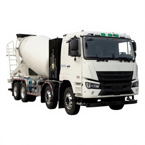 Camião betoneira elétrico M7 8x4 – Novo, alta qualidade, branco
