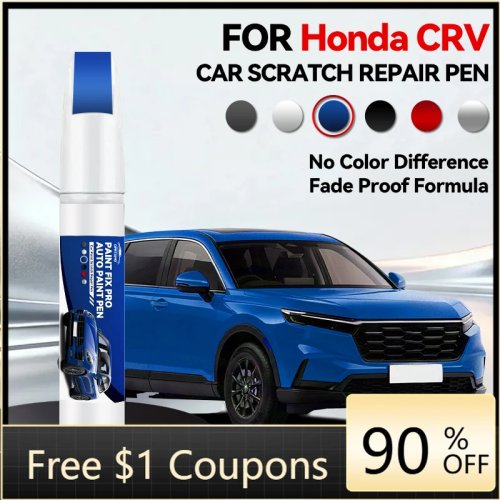 Rotulador de retoque de pintura para Honda CR‑V (1995–2025) — compatible con RD1/RE/RE3/RE4/RM/RW/WR‑V, quita arañazos para reparación DIY