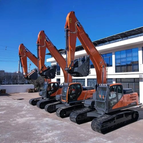 Escavatore idraulico cingolato 20/30/40/50/60 t - Grande escavatore nuovo dalla Cina