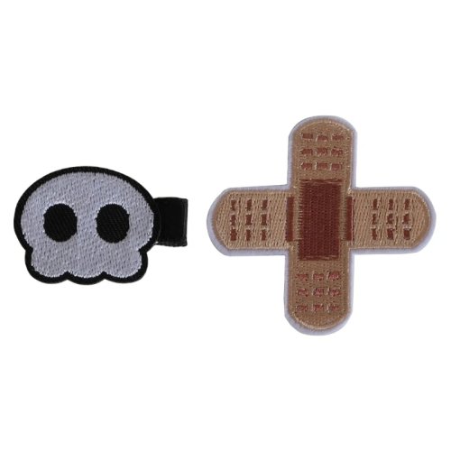 Fermaglio Capelli Y2K Teschio per Frangia — Clip Antiscivolo per Donne e Ragazze, Accessorio Halloween per Foto