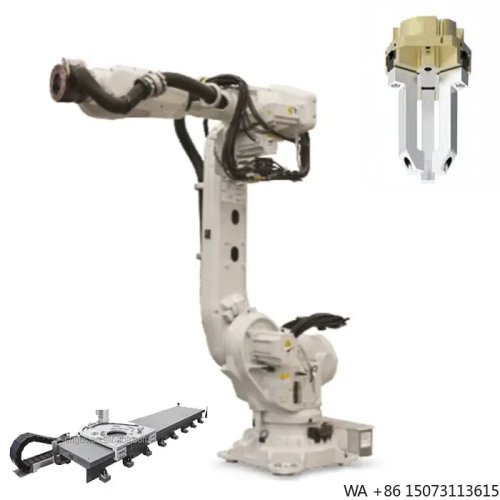 6-osiowe ramię robotyczne, zasięg 2600 mm, chwytak pneumatyczny do paletyzacji i manipulacji materiałami