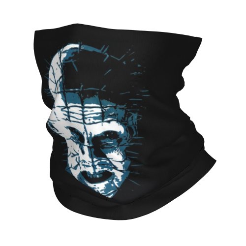 Bandana/tubular com estampa Pinhead (Hellraiser) – máscara/cachecol unissexo para desporto e atividades outdoor