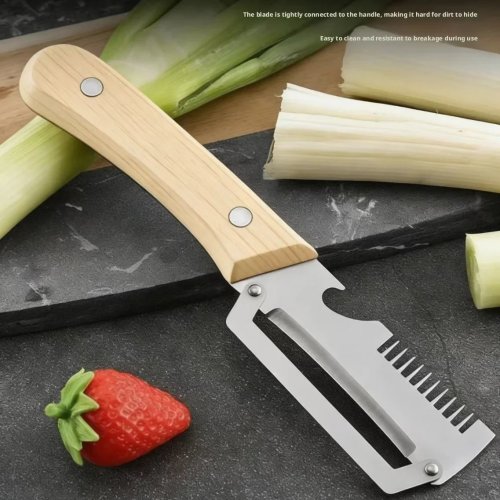 2026 2-in-1 Peeler Knife for Fruits & Vegetables — Comfort‑Grip Handle