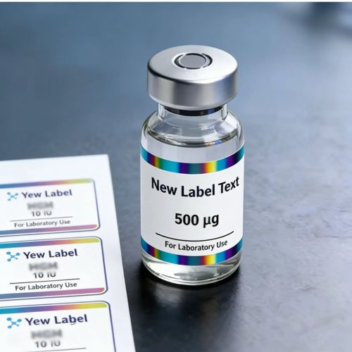 Custom waterproof vinyl stickers — labels for small 3ml/5ml/10ml bottles, ideal for sports & fitness