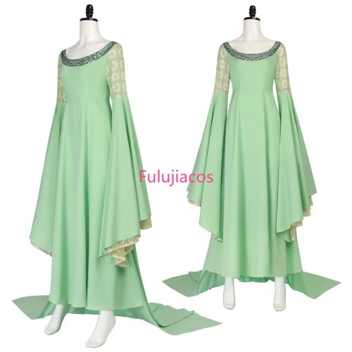 Costume cosplay Arwen – Abito da elfa con corona