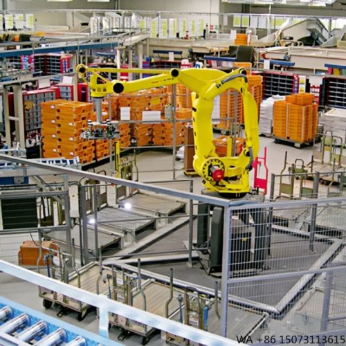 4-osiowy robot paletyzujący przemysłowy – udźwig 185 kg, wysoka prędkość do montażu i obróbki