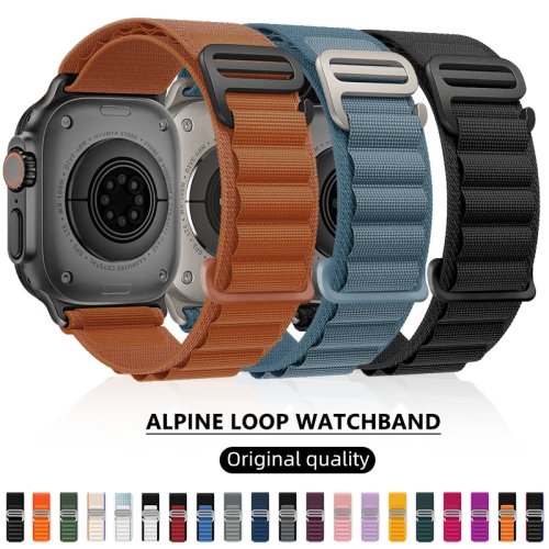 Alpine strap for Apple Watch - replacement band for Ultra / Series 11 / 10 / 9 / 8 / 7 / 6 / SE, fits 49 / 45 / 44 / 46 / 42 / 41 / 40 mm